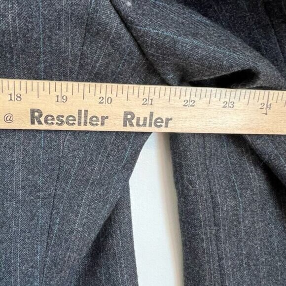 Vintage Moores Tradizioni Pinstripe Wool Blazer Jacket Shacket Oversized L XL - Picture 9 of 16